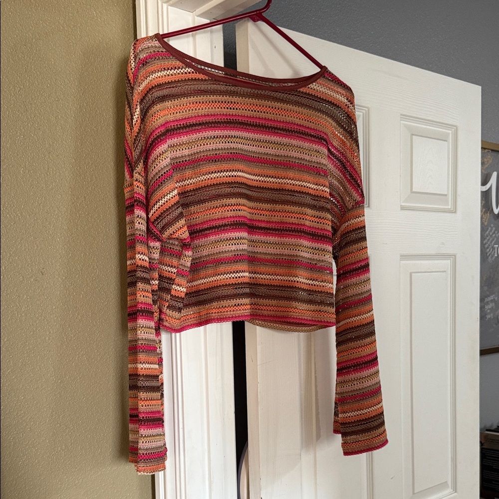 Striped Multicolor Women's Top